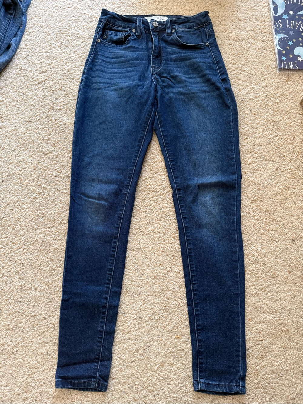 KanCan Dark Indigo High-Rise Skinny Jeans